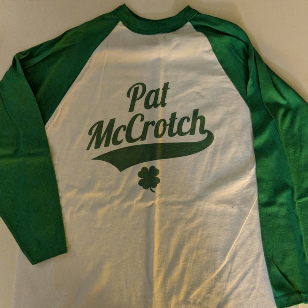 St patricks.day novelty baseball shirt
